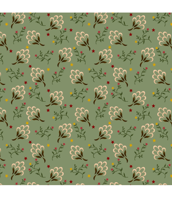 
                                                                                            Tela Autumn Farmhouse Kim Diehl Verde Seco
                                                                                    