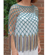 Kit Poncho Crochet Cuquillo