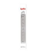 Agujas doble punta aluminio 20cm