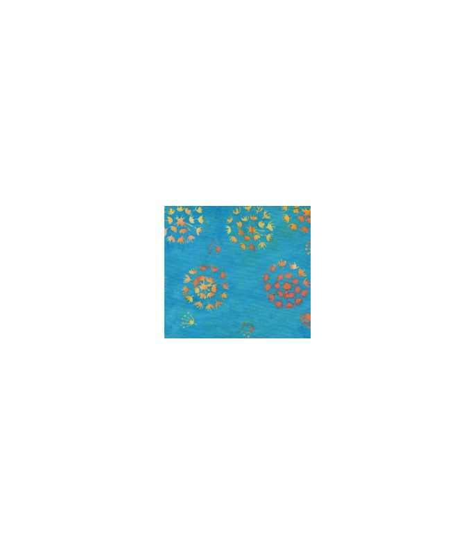 Tela Windham Fabrics Beach Vibes Mums