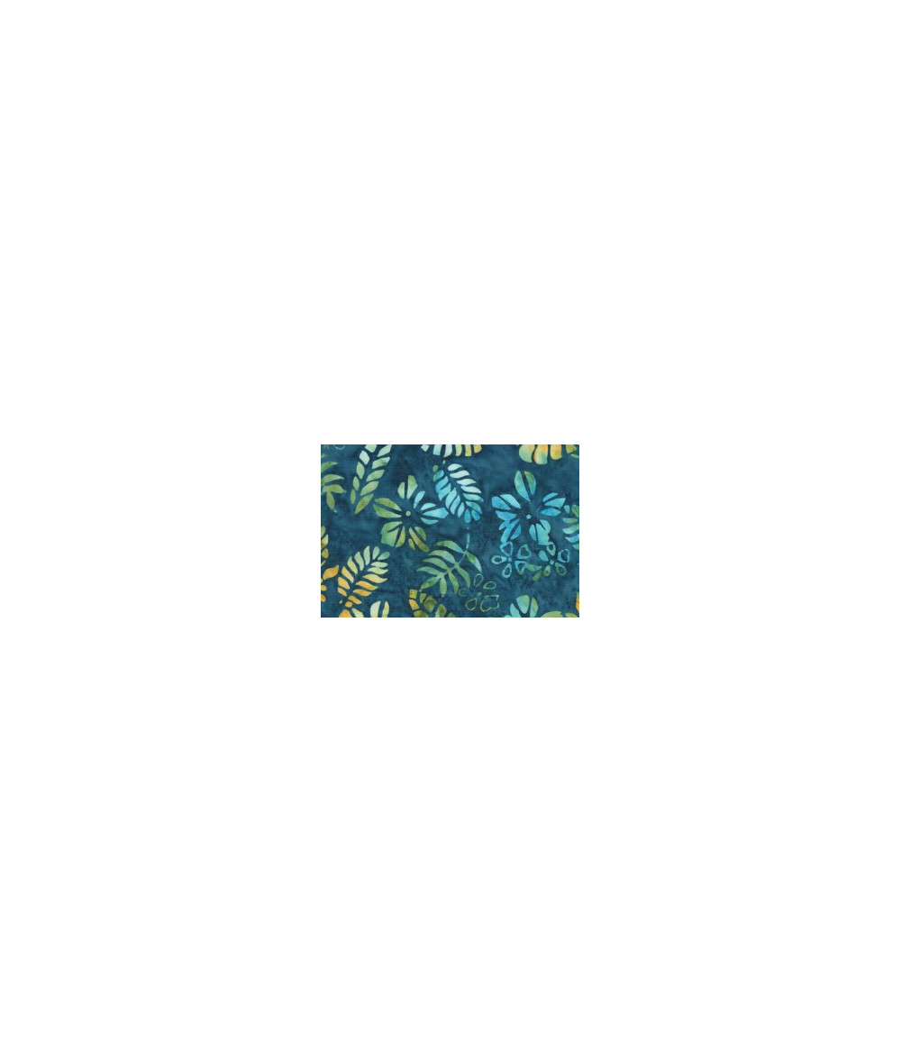 Tela Windham Fabrics Beach Vibes Tropical Leaves