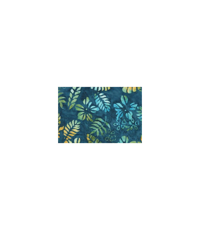 Tela Windham Fabrics Beach Vibes Tropical Leaves