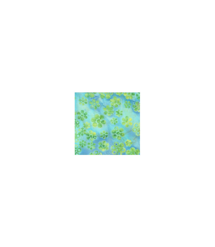 Tela Windham Fabrics Periwinkle Glow Ditsy Daisy