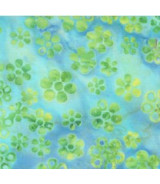 Tela Windham Fabrics Periwinkle Glow Ditsy Daisy