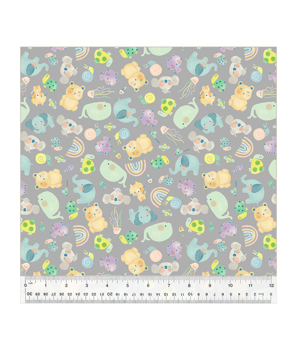 Tela Windham Fabrics Count on me Counting Friends