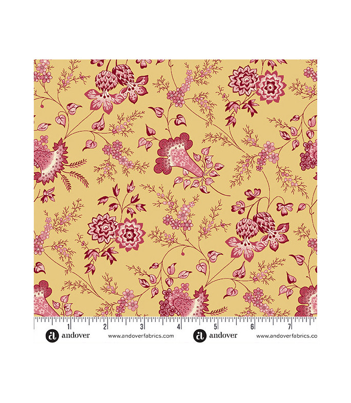 Tela Andover Fernshaw Yellow Charles