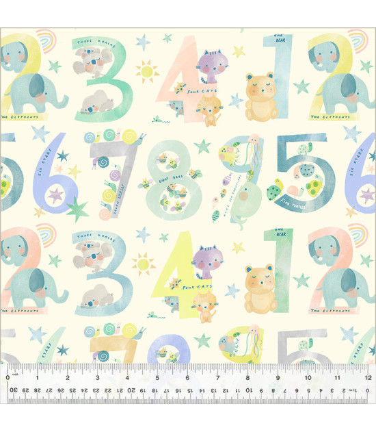 
                                                                                            Tela Windham Fabrics Count on me Ivory Cotton
                                                                                    