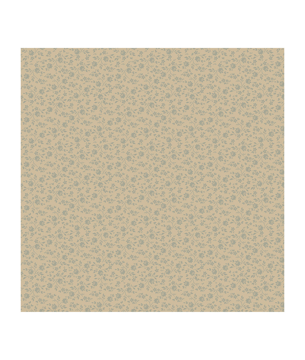 Tela colección Petite Jeanne Bloom Away Taupe Cotton