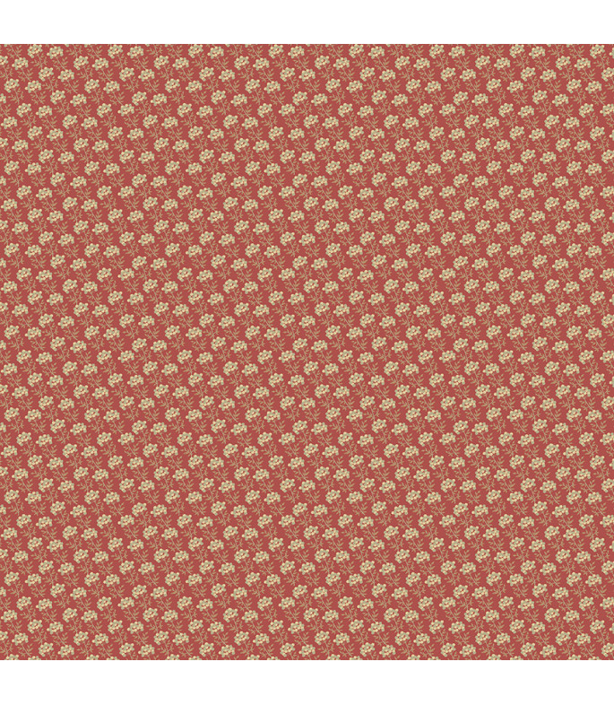 Tela colección Petite Jeanne Dappled Light Red Cotton