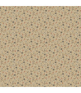 Tela colección Petite Jeanne Wild Flowers Taupe Cotton