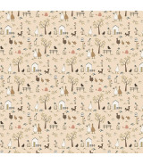 Tela colección Petite Jeanne Prairie Walk Blush Cotton