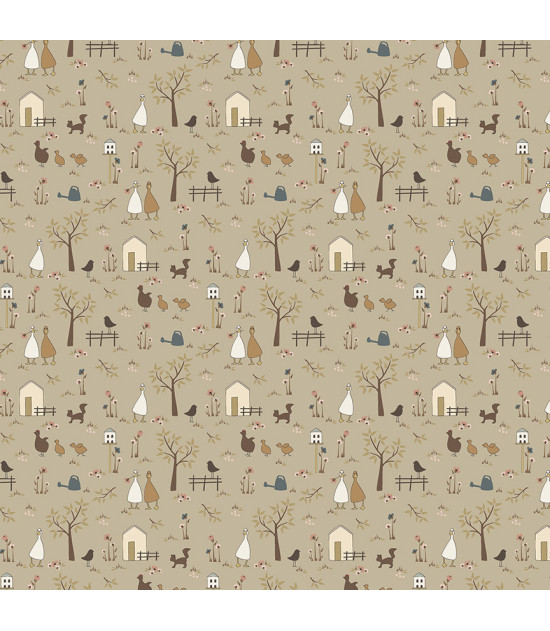 
                                                                                            Tela colección Petite Jeanne Prairie Walk Taupe Cotton
                                                                                    