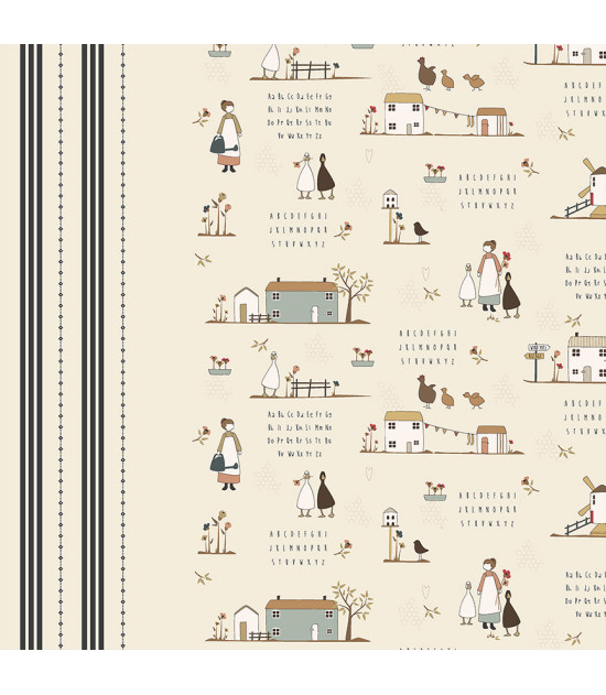 
                                                                                            Tela colección Petite Jeanne Country Home Ivory Cotton
                                                                                    