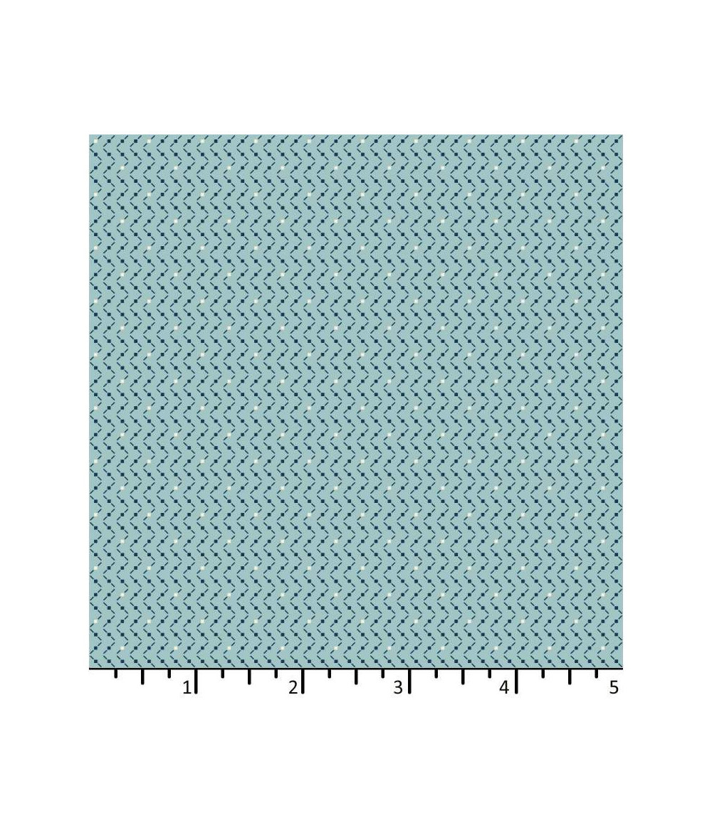 Tela Colección Beyond Time Criss Cross Powder Blue