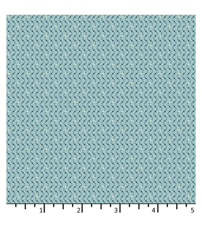 Tela Colección Beyond Time Criss Cross Powder Blue