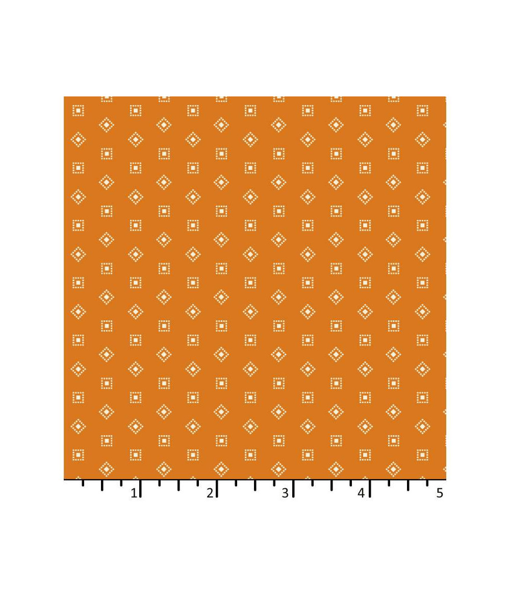 Tela Colección Beyond Time Hopscotch Apricot