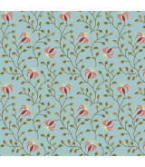 Tela Colección Beyond Time Lily Powder Blue