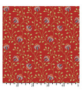 Tela Colección Beyond Time Lily Powder Rosehip