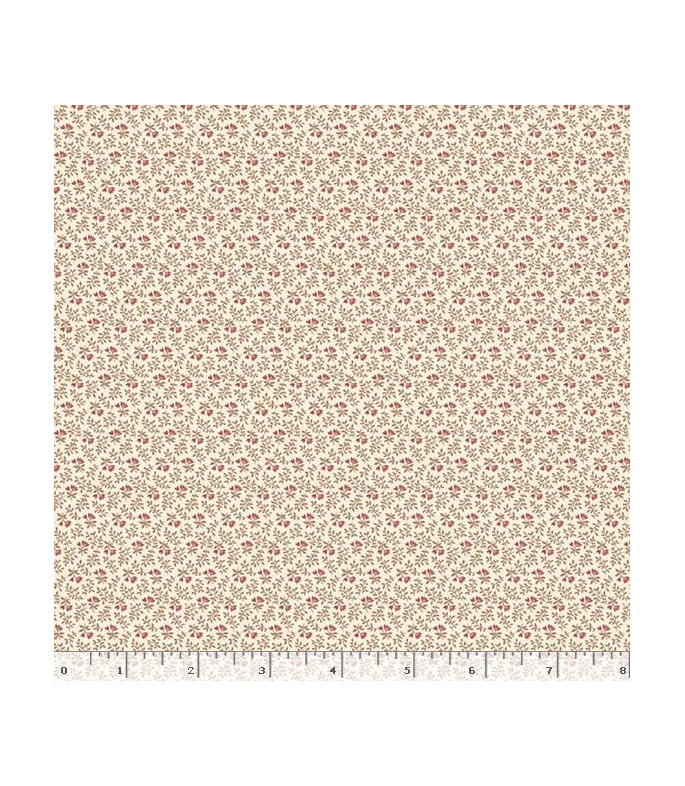 Tela Colección Evelyn´s Hope Chest FERN & FLORAL SHIRTING