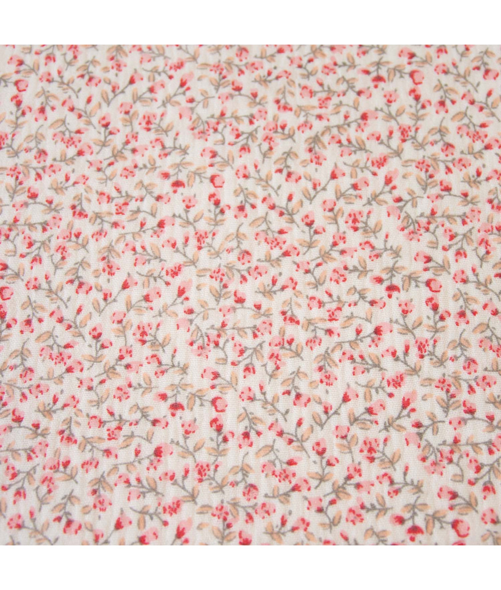 Tela muselina Country Flowers