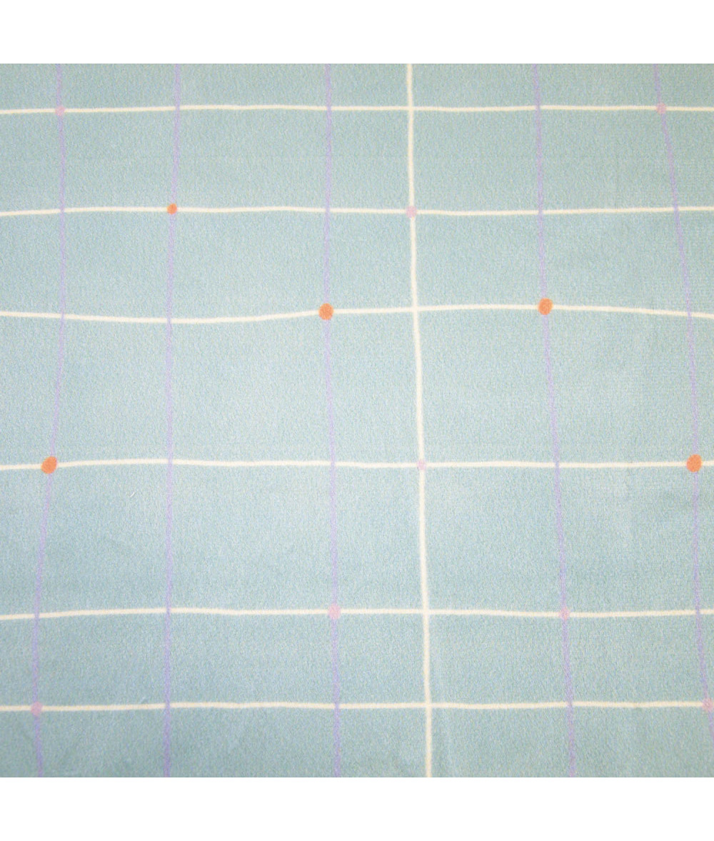 Tela Terciopelo Cuadros Easter Squares