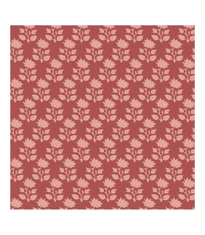 Tela tilda colección Sanctuary Mira rhubarb