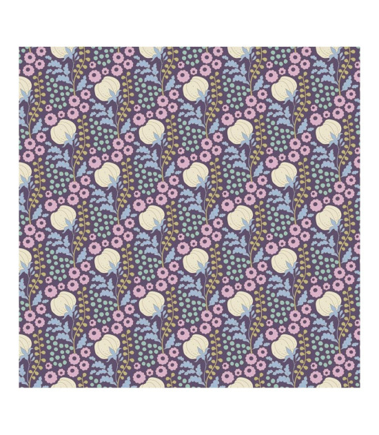 
                                                                                            Tela tilda colección Sanctuary Cottonfield eggplant
                                                                                    