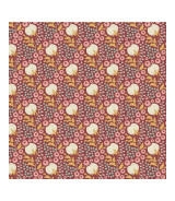 Tela tilda colección Sanctuary Cottonfield maroon