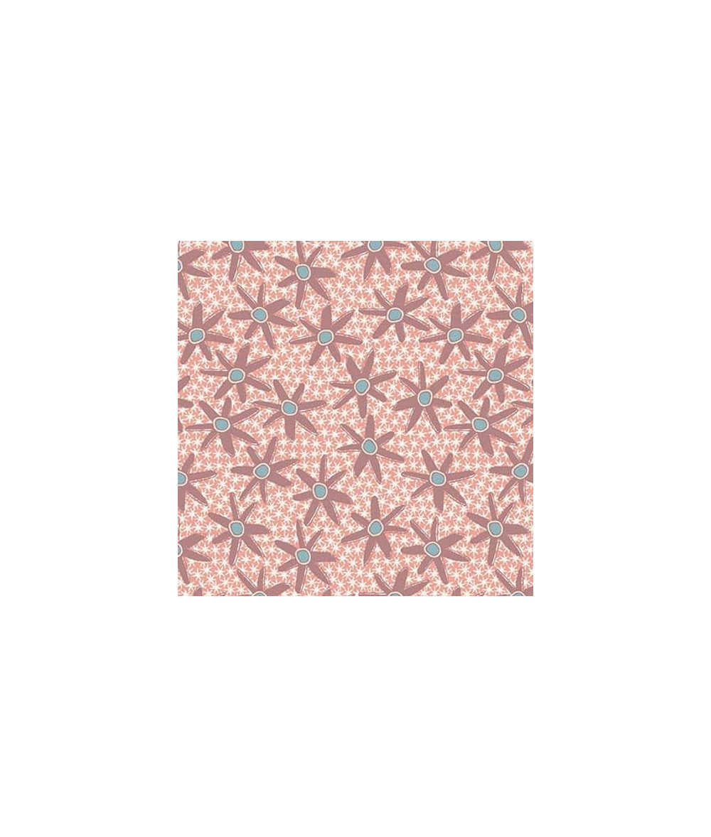 Tela Coleccion Simply Be Pink Flowers