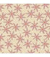 Tela Coleccion Simply Be Cream Flowers