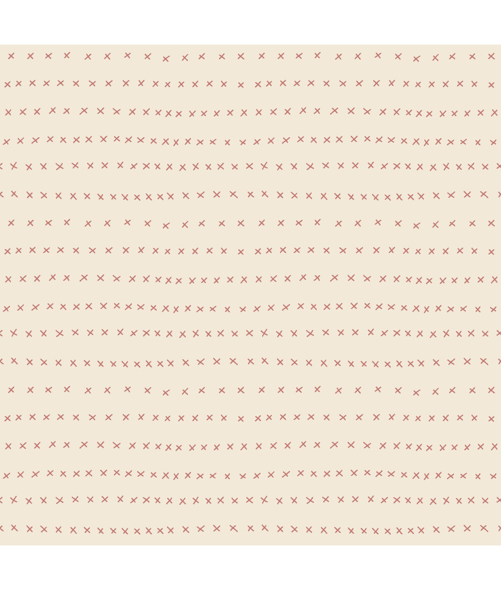 Tela Colección Down Tinsel Cross Lines Cream