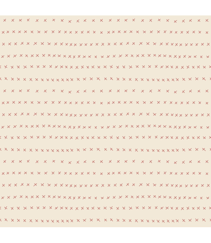 Tela Colección Down Tinsel Cross Lines Cream