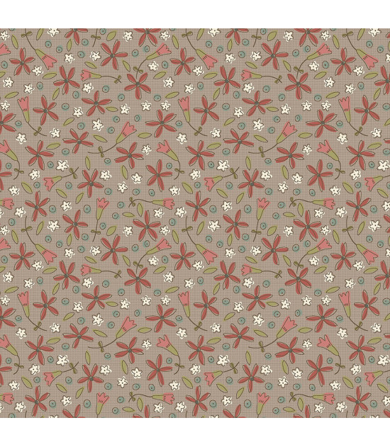 
                                                                                            Tela Colección Down Tinsel Poinsettias Grey
                                                                                    