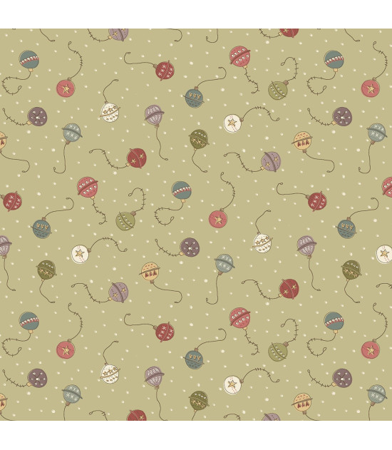 
                                                                                            Tela Colección Down Tinsel Ornaments Beige
                                                                                    