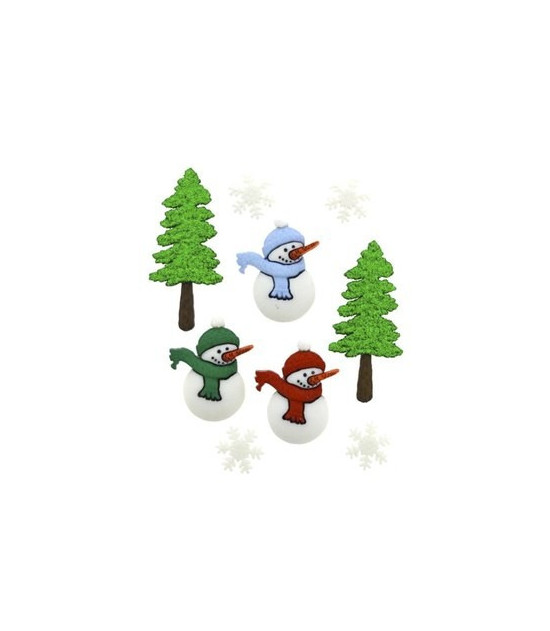 
                                                                                            Botones Muñecos de nieve
                                                                                    