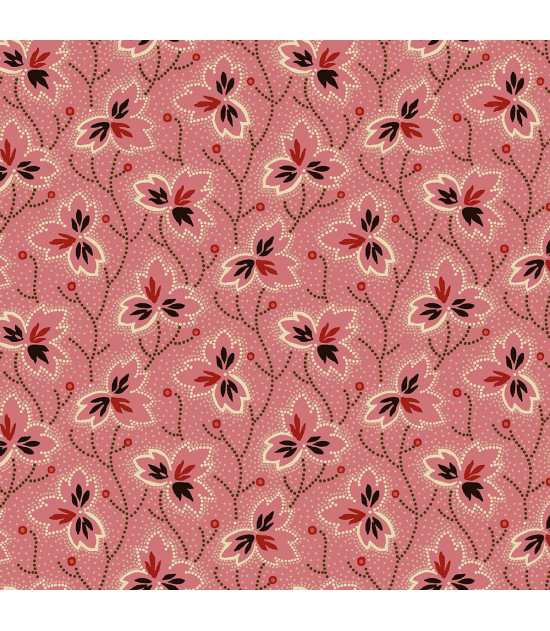 
                                                                                            Tela Colección Bucklebury Chitnz Vine Leaves Pink
                                                                                    