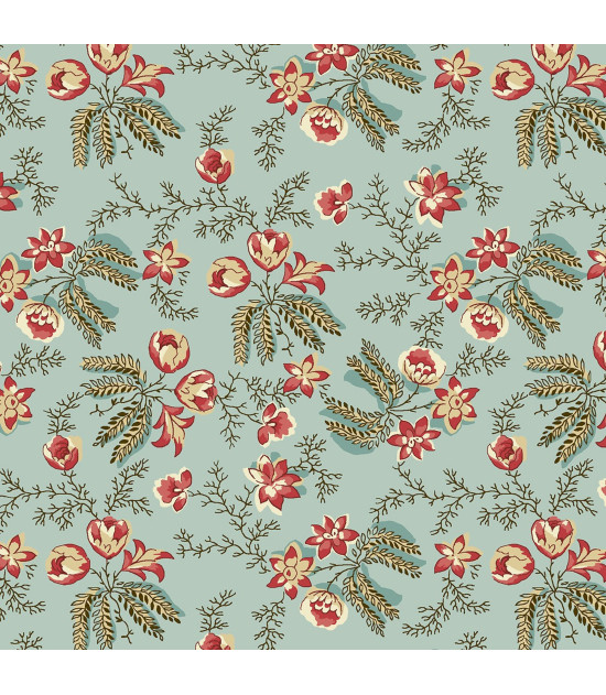
                                                                                            Tela Colección Bucklebury Chitnz Calico Sprays Blue
                                                                                    