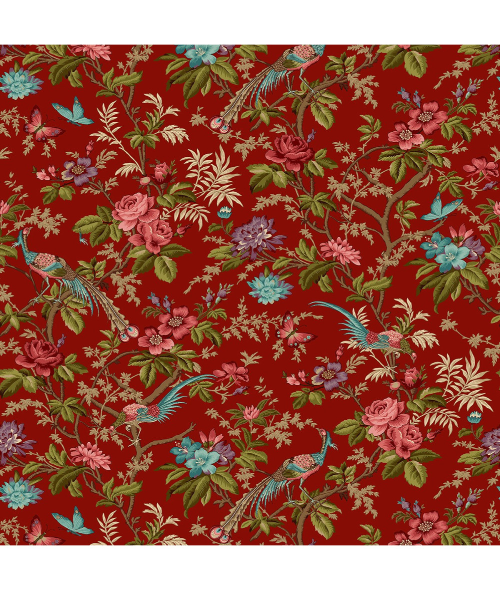 Tela Colección Bucklebury Chitnz Main Bird Print