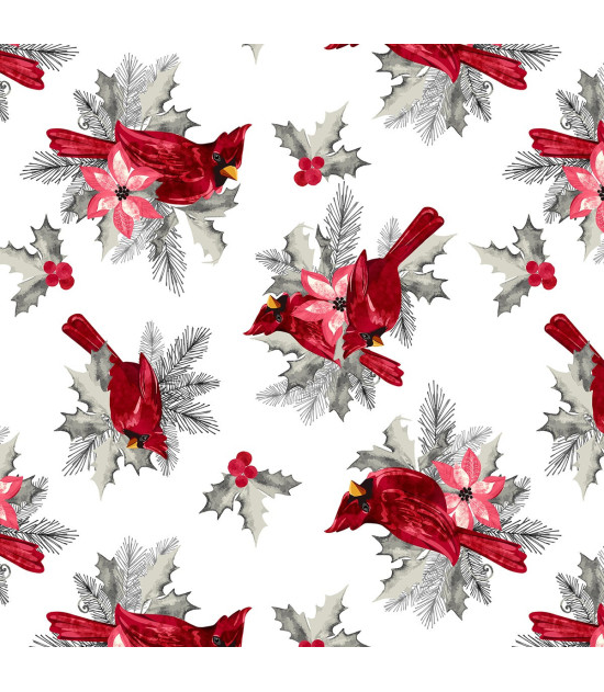 
                                                                                            Tela Colección Holiday style Cardinals
                                                                                    