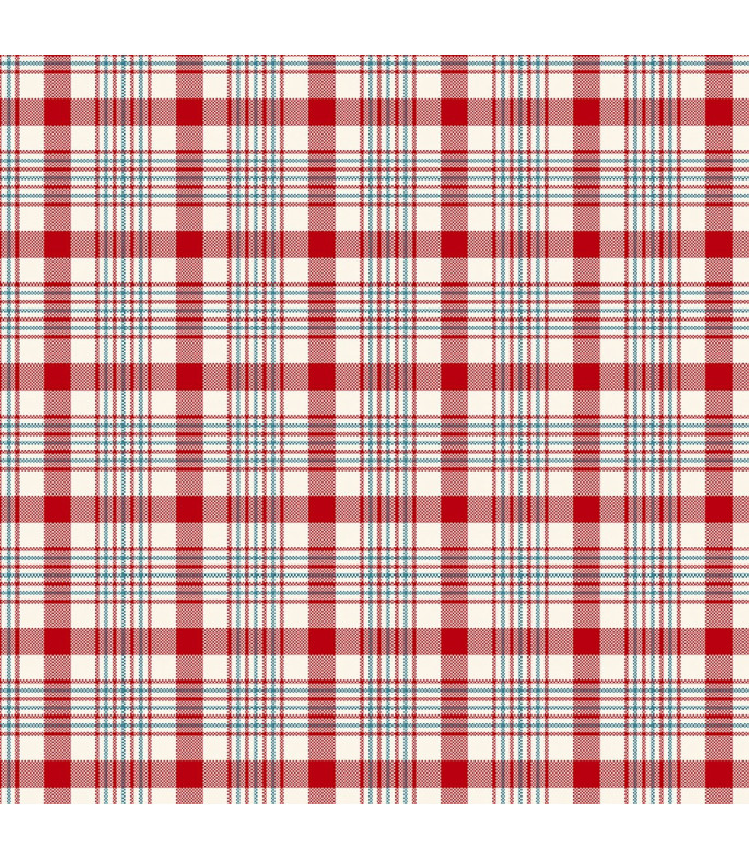 Tela colección Winter in Snowtown Plaid