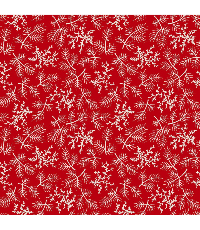Tela colección Winter in Snowtown Blowing Trees Texture