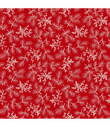 Tela colección Winter in Snowtown Blowing Trees Texture