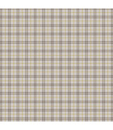 Tela colección Winter Dreams Gingham Taupe Metallic