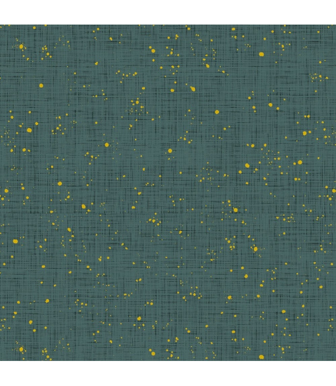 Tela colección Winter Dreams Texture Green Metallic