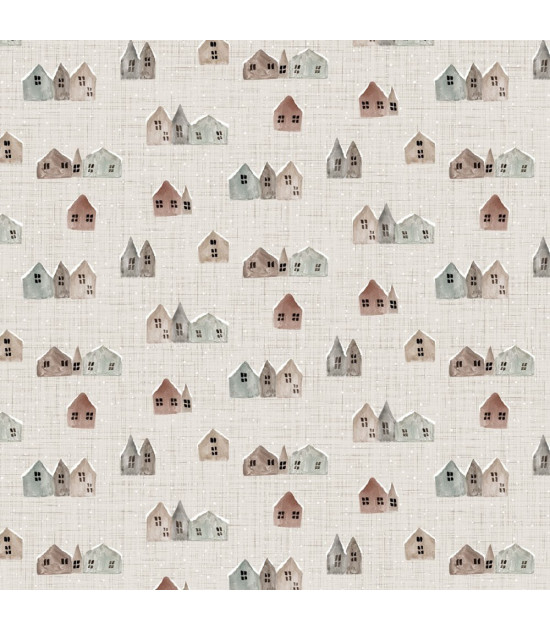 
                                                                                            Tela colección Winter Dreams Houses Taupe
                                                                                    