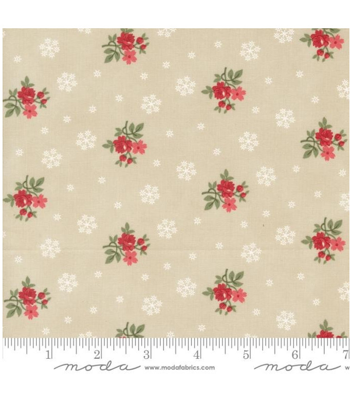 Tela colección A Christmas Carol Parchment