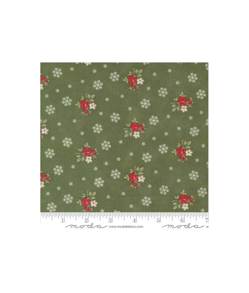 Tela colección A Christmas Carol Holly