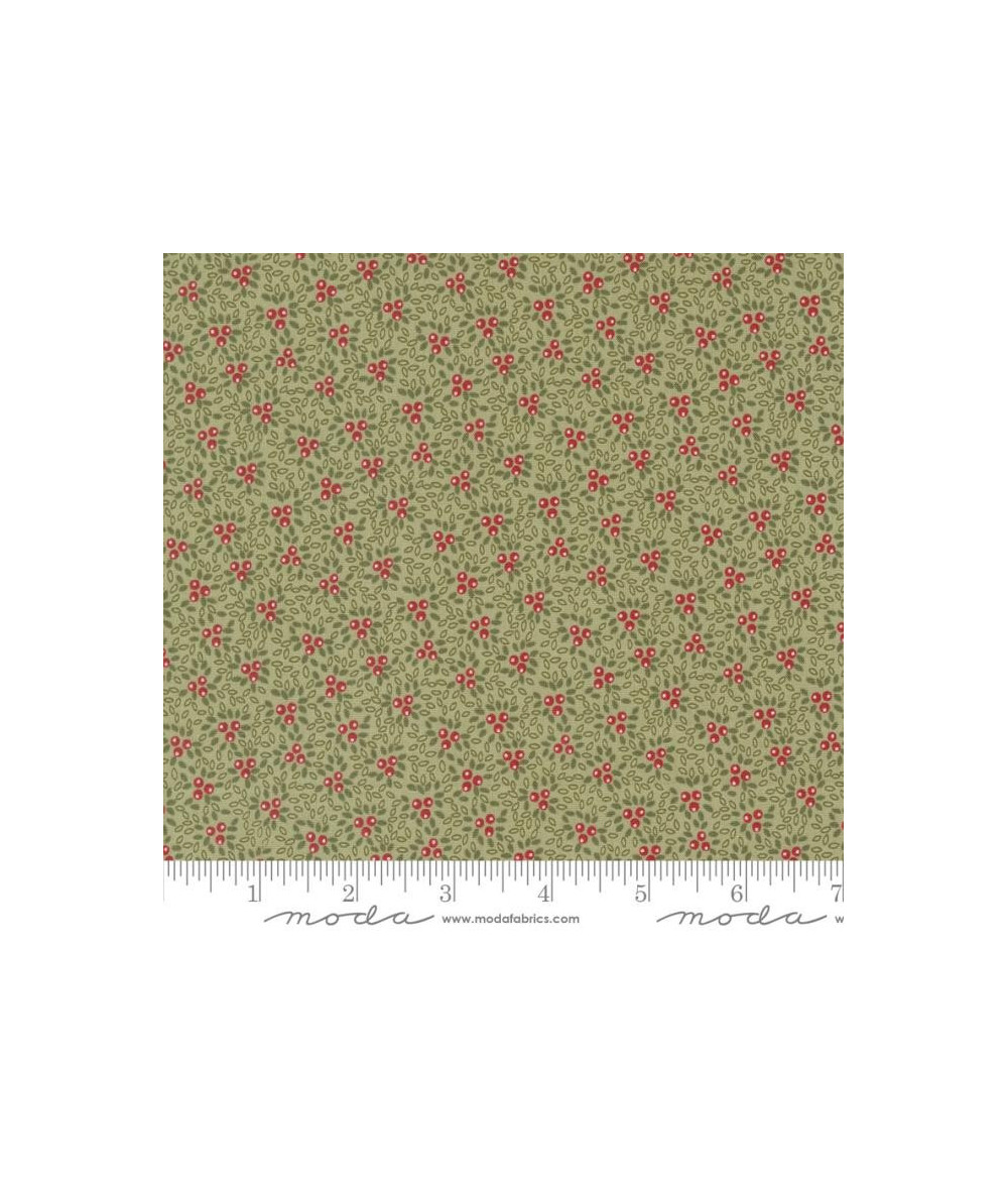 Tela colección A Christmas Carol Sage 2