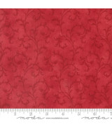 Tela colección A Christmas Carol Crimson