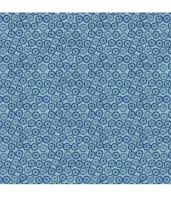 
                                                                                            Tela Colección Banyan Chambray Medallion
                                                                                    